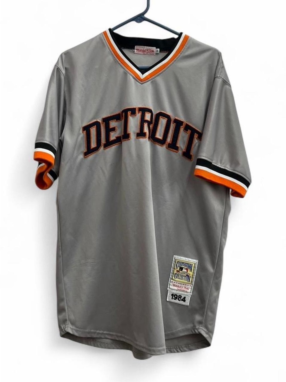Mens Mitchell & Ness Detroit Tigers Jersey Size XL